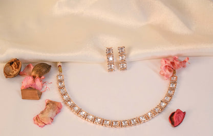 Timeless Real Kundan & AD Necklace Set